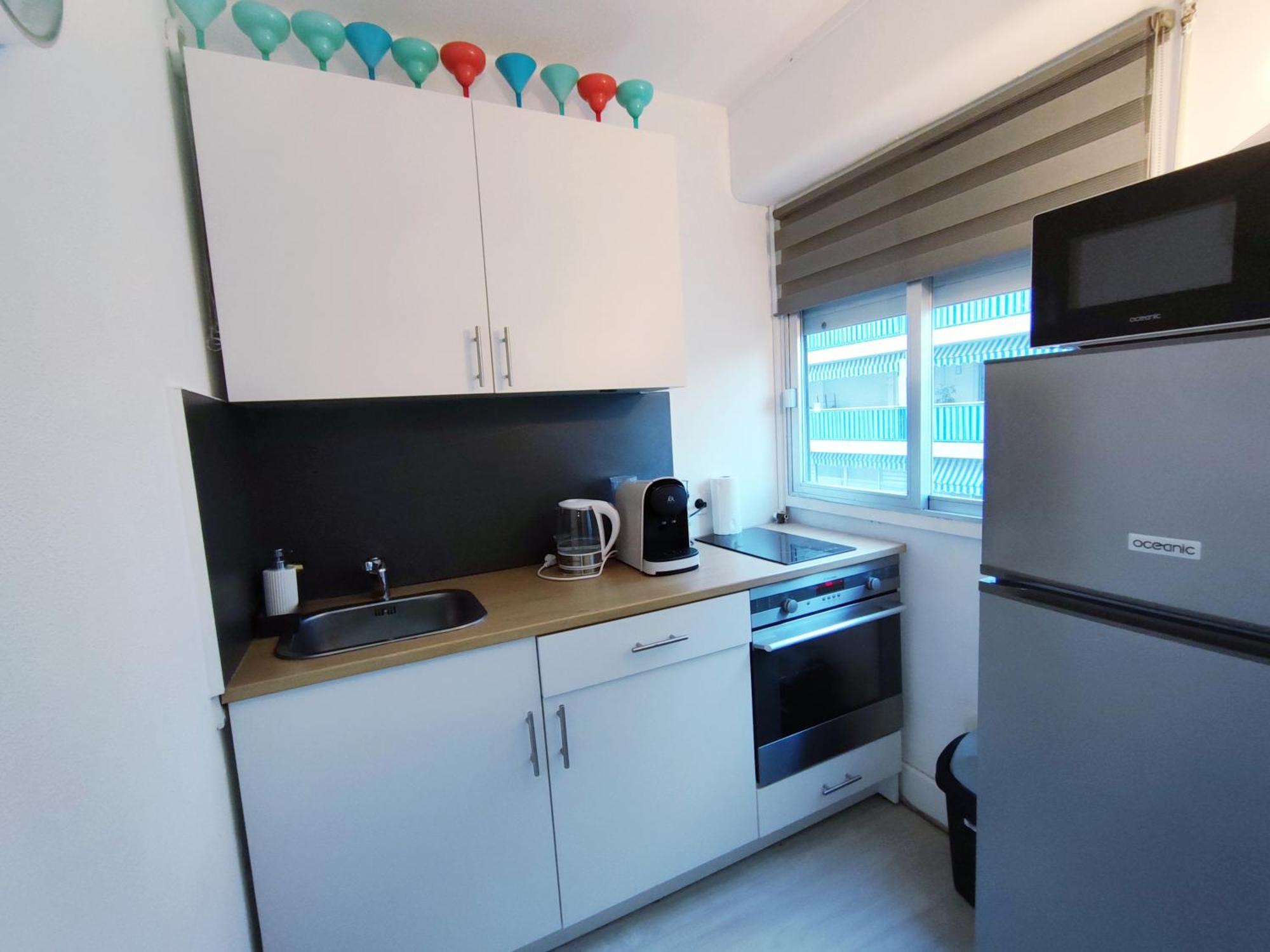 Studio T1- 2 Min Des Plages - Golf-Juan - Clim&Wifi Vallauris Bagian luar foto